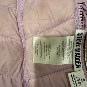 Steve Madden Blush Quilted Jacket